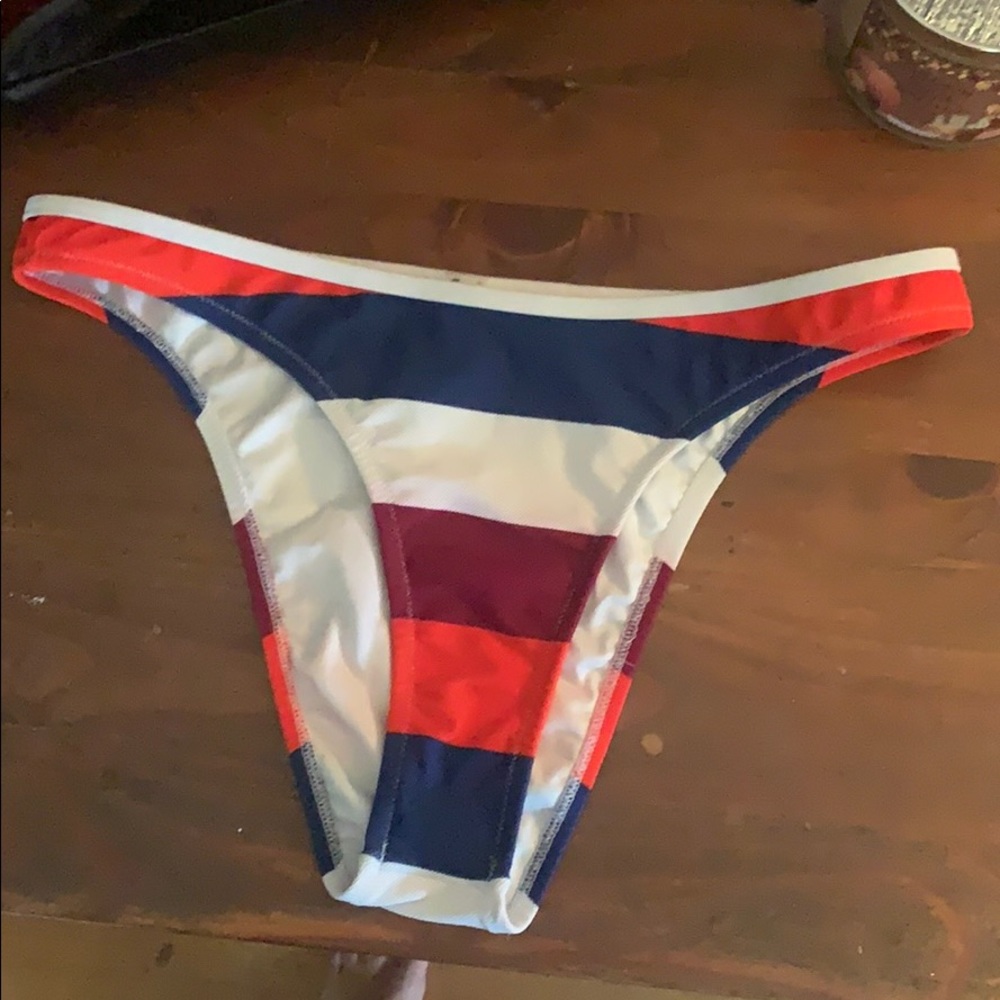 Volcom Striped bikini bottoms